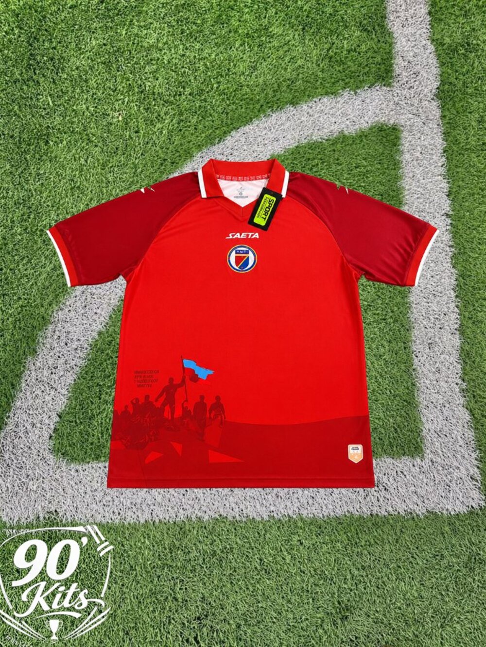 2026/27 Haiti Third Soccer Jersey Red